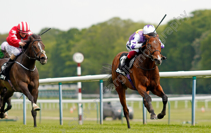 Kinross-0003 
 KINROSS (Frankie Dettori) beats NJORD (left) in The Betway John Of Gaunt Stakes
Haydock 29 May 2021 - Pic Steven Cargill / Racingfotos.com