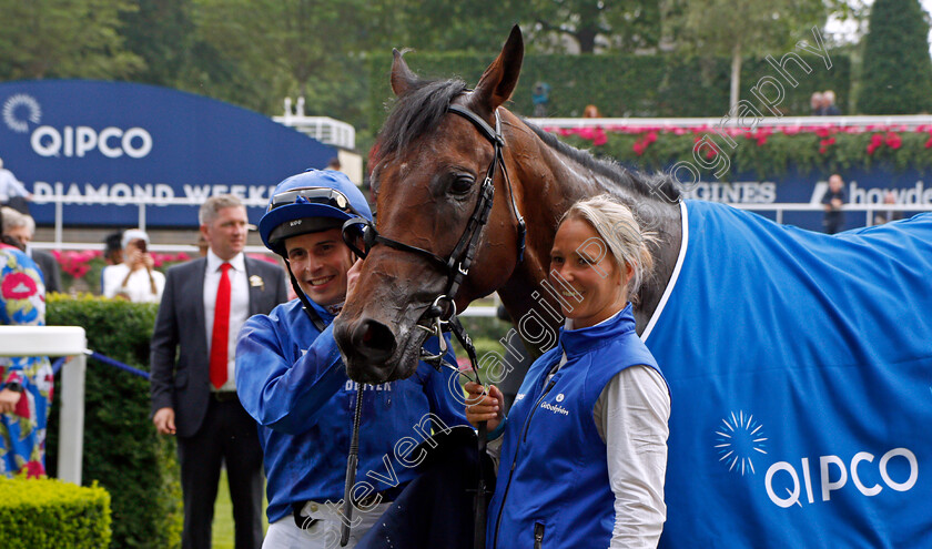 Adayar-0018 
 ADAYAR (William Buick) after The King George VI and Queen Elizabeth Qipco Stakes
Ascot 24 Jul 2021 - Pic Steven Cargill / Racingfotos.com