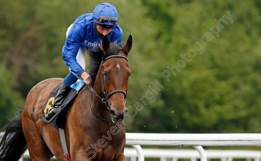 Manobo-0004 
 MANOBO (William Buick) winner of The Unibet Casino Deposit £10Get£40 Bonus Novice Stakes
Kempton 2 Jun 2021 - Pic Steven Cargill / Racingfotos.com