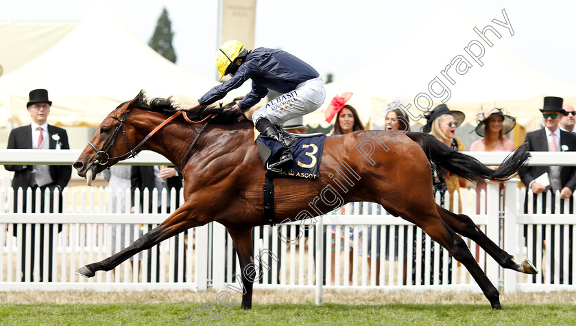 Crystal-Ocean-0010 
 CRYSTAL OCEAN (Ryan Moore) wins The Hardwicke Stakes
Royal Ascot 23 Jun 2018 - Pic Steven Cargill / Racingfotos.com