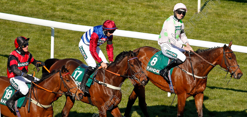 Livelovelaugh-0012 
 LIVELOVELAUGH (Patrick Mullins) after winning The Randox Topham Handicap Chase
Aintree 9 Apr 2021 - Pic Steven Cargill / Racingfotos.com