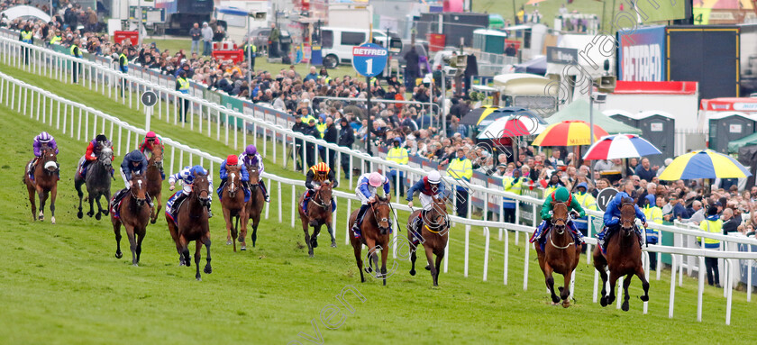 Ezeliya-0009 
 EZELIYA (Chris Hayes) beats DANCE SEQUENCE (right) in The Betfred Oaks
Epsom 31 May 2024 - pic Steven Cargill / Racingfotos.com