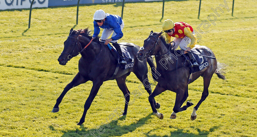 Symbolization-0004 
 SYMBOLIZATION (left, William Buick) beats CURIOSITY (right) in The Qipco Racing Welfare Handicap Newmarket 5 May 2018 - Pic Steven Cargill / Racingfotos.com