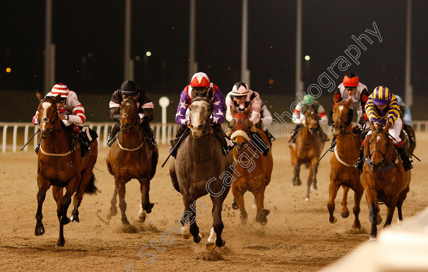 Harbour-Vision-0003 
 HARBOUR VISION (centre, Paddy Mathers) wins The Double Delight Hat-Trick Heaven At totesport.com Handicap
Chelmsford 20 Feb 2019 - Pic Steven Cargill / Racingfotos.com