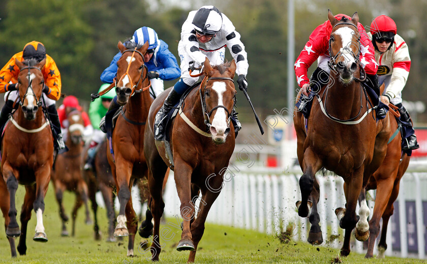 Baryshnikov-0004 
 BARYSHNIKOV (centre, Connor Beasley) beats SPIRIT DANCER (right) in The Destination 2 Handicap
Chester 6 May 2021 - Pic Steven Cargill / Racingfotos.com