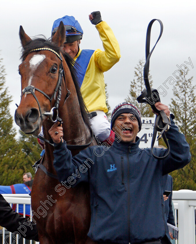 Dubai-Warrior-0012 
 DUBAI WARRIOR (Frankie Dettori) after The Betway Winter Derby 
Lingfield 22 Feb 2020 - Pic Steven Cargill / Racingfotos.com