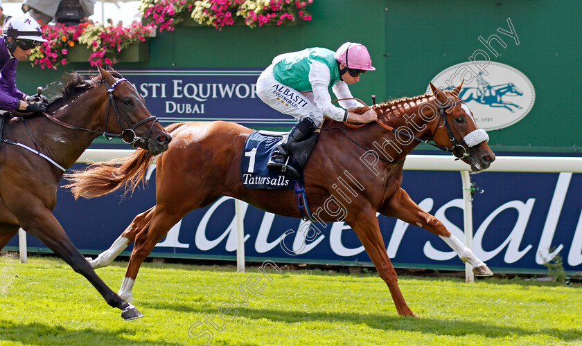 Chaldean-0005 
 CHALDEAN (Ryan Moore) wins The Tattersalls Acomb Stakes
York 17 Aug 2022 - Pic Steven Cargill / Racingfotos.com