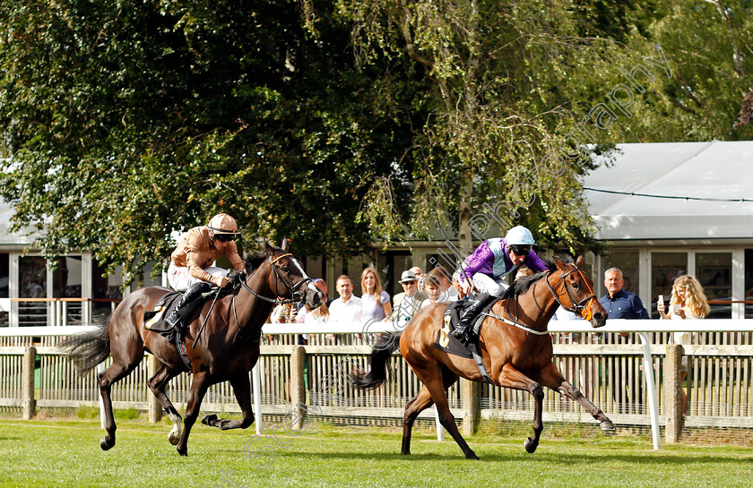 Rum-Cocktail-0002 
 RUM COCKTAIL (Adam Kirby) beats SENSE OF DUTY (left) in The Rich Energy Fillies Novice Stakes
Newmarket 6 Aug 2021 - Pic Steven Cargill / Racingfotos.com