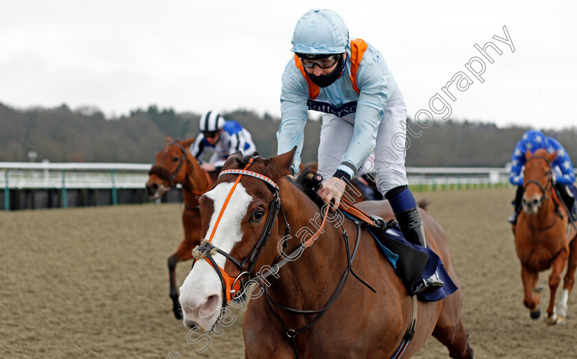 Longsider-0005 
 LONGSIDER (Ryan Tate) wins The Betway Novice Stakes
Lingfield 6 Feb 2021 - Pic Steven Cargill / Racingfotos.com