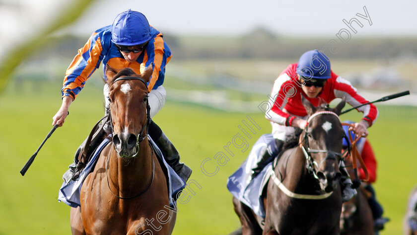 Bubbling-0003 
 BUBBLING (Ryan Moore) wins The Al Basti Equiworld Dubai Rockfel Stakes
Newmarket 27 Sep 2024 - Pic Steven Cargill / Racingfotos.com