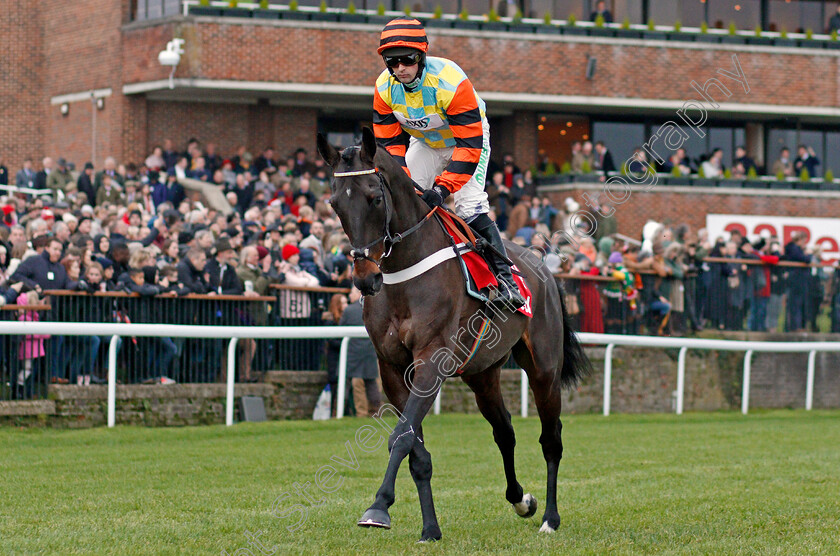 Might-Bite-0002 
 MIGHT BITE (Nico de Boinville) before winning The 32Red King George VI Chase Kempton 26 Dec 2017 - Pic Steven Cargill / Racingfotos.com