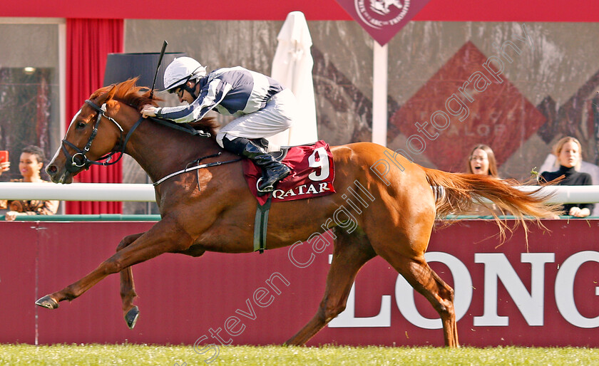 Albigna-0006 
 ALBIGNA (Shane Foley) wins The Qatar Prix Marcel Boussac
Longchamp 6 Oct 2019 - Pic Steven Cargill / Racingfotos.com