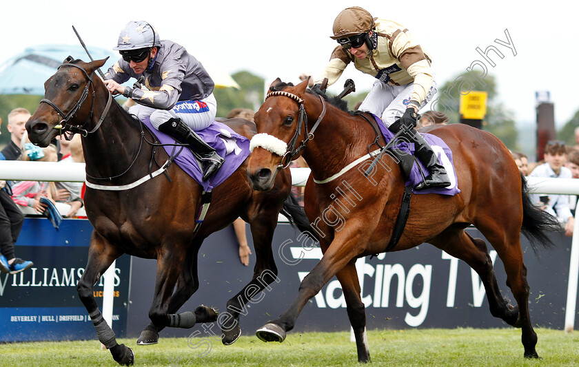 Gabrial-The-Tiger-0003 
 GABRIAL THE TIGER (Paul Hanagan) beats ABUSHAMAH (right) in The Very Happy Retirement Bill Gray Handicap Div1
Beverley 29 May 2019 - Pic Steven Cargill / Racingfotos.com