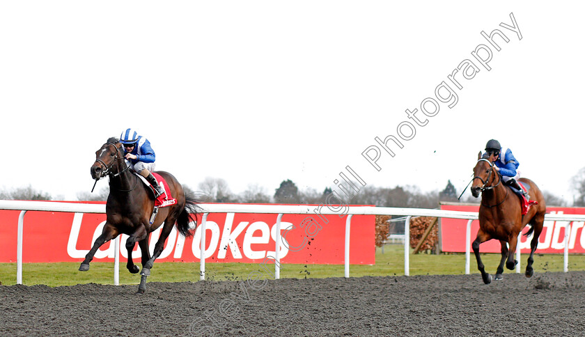 Al-Zaraqaan-0002 
 AL ZARAQAAN (Richard Kingscote) wins The Ladbrokes Roseberry Handicap
Kempton 27 Mar 2021 - Pic Steven Cargill / Racingfotos.com