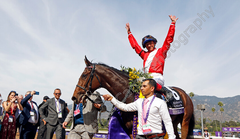 Inspiral-0007 
 INSPIRAL (Frankie Dettori) winner of The Breeders' Cup Filly & Mare Turf
Santa Anita 4 Nov 2023 - Pic Steven Cargill / Racingfotos.com