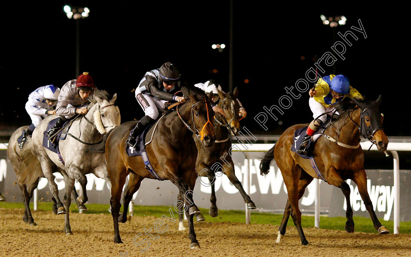 Hermocrates-0005 
 HERMOCRATES (centre, Rossa Ryan) beats NAVADIR (right) in The Ladbrokes Home Of The Odds Boost Handicap 
Wolverhampton 7 Jan 2019 - Pic Steven Cargill / Racingfotos.com