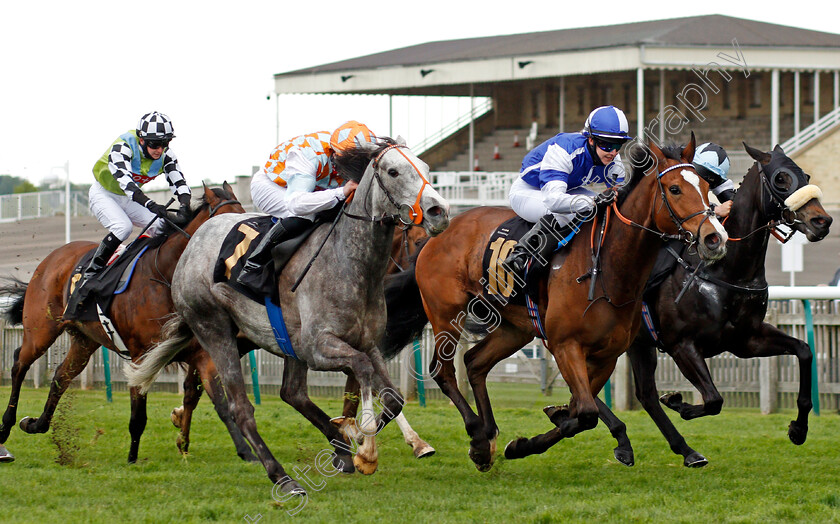 Company-Minx-0004 
 COMPANY MINX (left, Liam Browne) beats LORDSBRIDGE BOY (centre) in The Betfair Apprentice Handicap
Newmarket 14 May 2021 - Pic Steven Cargill / Racingfotos.com