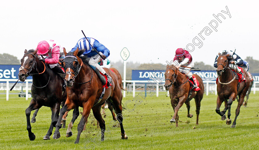 Sawwaah-0001 
 SAWWAAH (Jim Crowley) beats TULFARRIS (left) in The Mar-Key Group Classified Stakes
Ascot 4 Oct 2019 - Pic Steven Cargill / Racingfotos.com