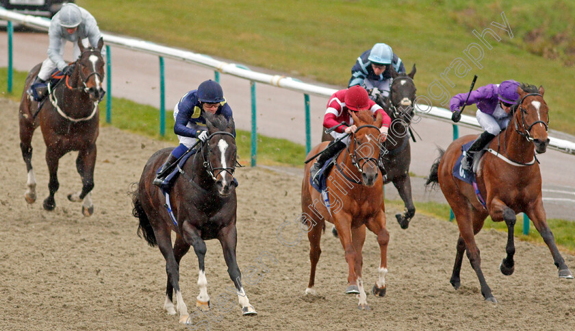 Corvair-0005 
 CORVAIR (left, Silvestre De Sousa) beats WILL TO WIN (centre) and HURCLE (right) in The Ladbrokes Home Of The Odds Boost Handicap
Lingfield 4 Mar 2020 - Pic Steven Cargill / Racingfotos.com