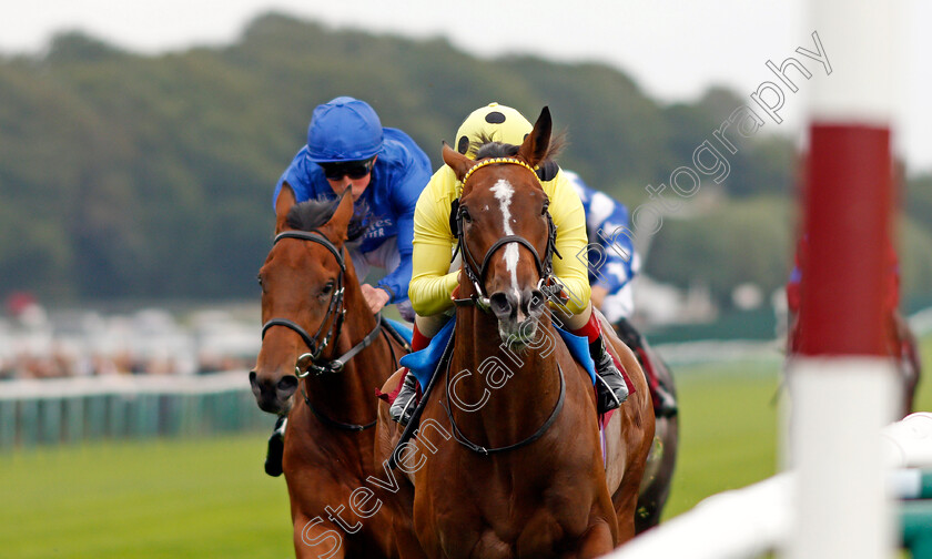 Triple-Time-0003 
 TRIPLE TIME (Andrea Atzeni) wins The Betfair Exchange Ascendant Stakes
Haydock 4 Sep 2021 - Pic Steven Cargill / Racingfotos.com