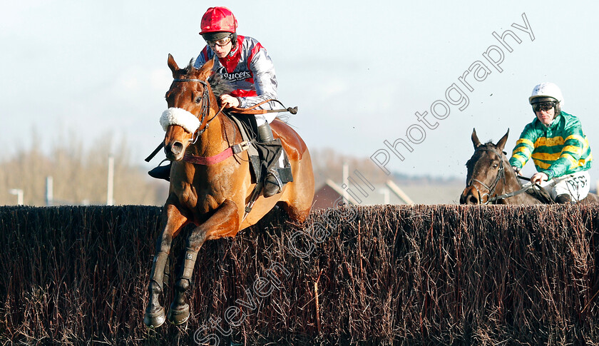 Fanion-D Estruval-0002 
 FANION D'ESTRUVAL (Charlie Deutsch) wins The Ladbrokes Novices Handicap Chase
Newbury 29 Nov 2019 - Pic Steven Cargill / Racingfotos.com