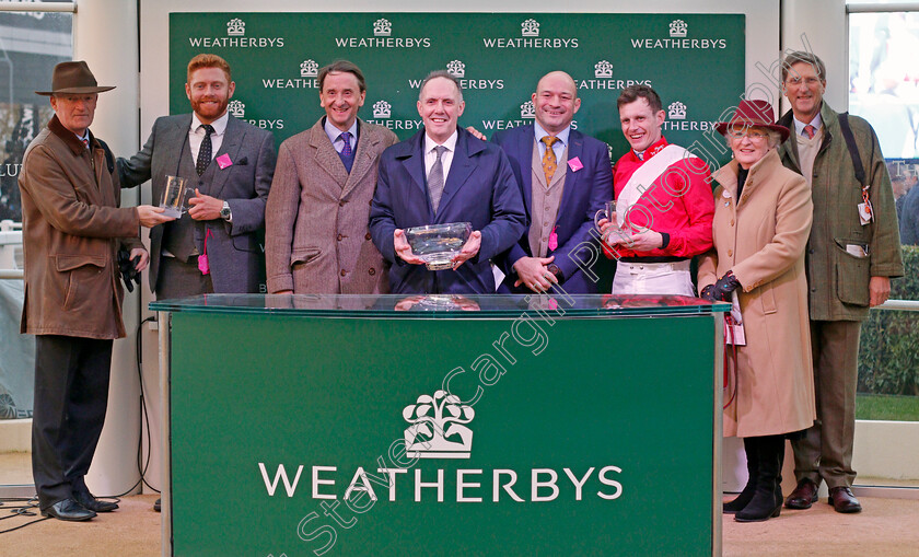 Ferny-Hollow-0008 
 Presentation to Cheveley Park Stud, Willie Mullins and Paul Townend for The Weatherbys Champion Bumper won by FERNY HOLLOW
Cheltenham 11 Mar 2020 - Pic Steven Cargill / Racingfotos.com