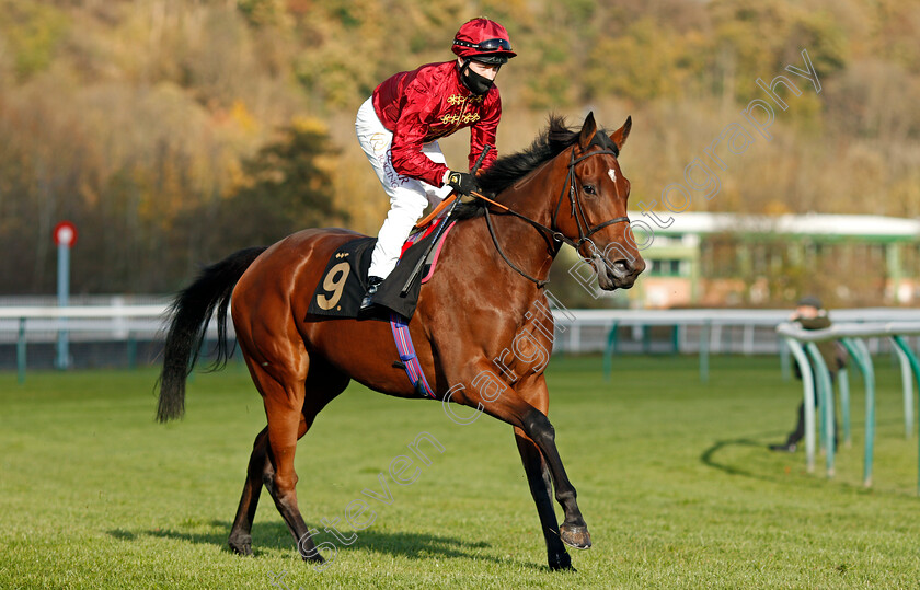 Twisted-Reality-0002 
 TWISTED REALITY (Cieren Fallon) winner of The Play 3-2-Win At Mansionbet EBF Maiden Fillies Stakes Div 2
Nottingham 4 Nov 2020 - Pic Steven Cargill / Racingfotos.com