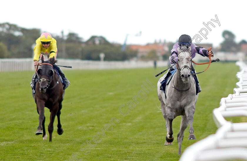 First-Folio-0006 
 FIRST FOLIO (Taylor Fisher) wins The National Horseracing Museum Supported By ARC Handicap
Yarmouth 15 Sep 2022 - Pic Steven Cargill / Racingfotos.com