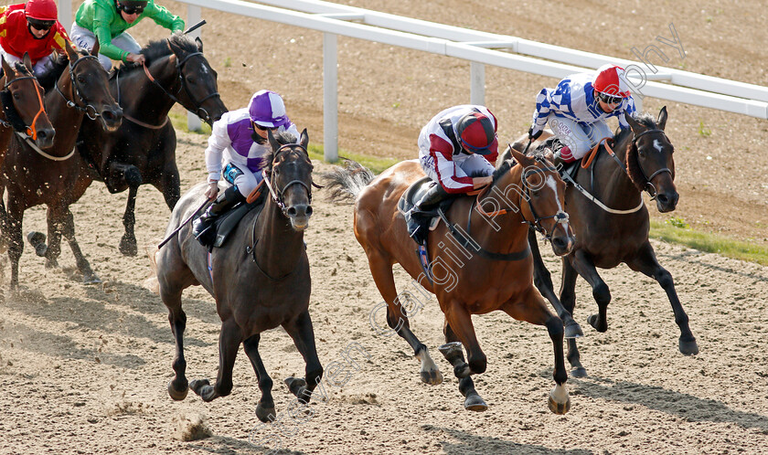 Indigo-Times-0004 
 INDIGO TIMES (left, Stevie Donohoe) beats COMPETITION (centre) and SULOCHANA (right) in The Chelmsford City Handicap
Chelmsford 20 Sep 2020 - Pic Steven Cargill / Racingfotos.com