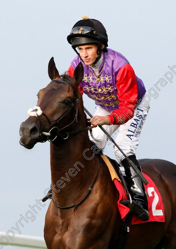 Calculation-0005 
 CALCULATION (Ryan Moore)
Sandown 9 Aug 2018 - Pic Steven Cargill / Racingfotos.com