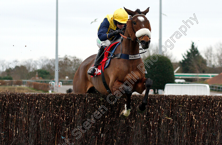 Charbel-0003 
 CHARBEL (Nico De Boinville)
Kempton 12 Jan 2019 - Pic Steven Cargill / Racingfotos.com