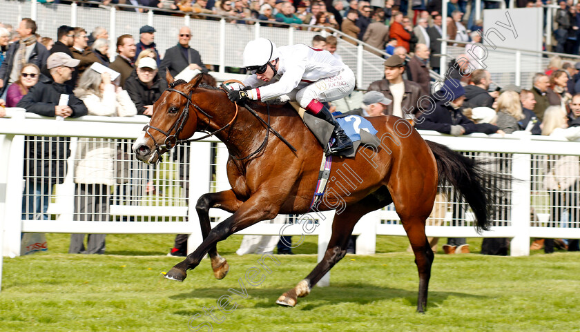 Kadovar-0004 
 KADOVAR (Oisin Murphy) wins The Stephen Wallis Novice Stakes
Epsom 25 Apr 2023 - Pic Steven Cargill / Racingfotos.com