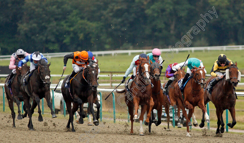 Bobby-Biscuit-0002 
 BOBBY BISCUIT (left, John Egan) beats DELICATE KISS (2nd left) PLUNGER (centre) DEFERENCE (2nd right) and BAASHIQ (right) in The Download The Star Sports App Now! Handicap
Lingfield 3 Oct 2019 - Pic Steven Cargill / Racingfotos.com