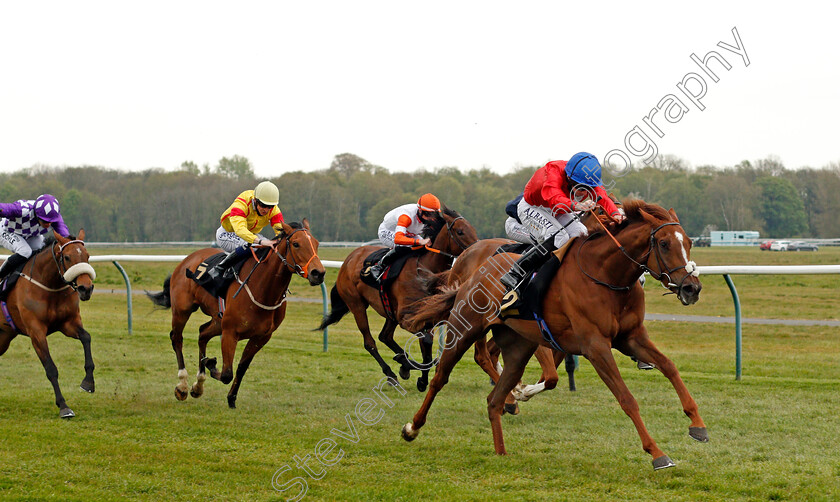 Lights-On-0003 
 LIGHTS ON (Ryan Moore) wins The British Stallion Studs EBF Fillies Handicap
Nottingham 27 Apr 2021 - Pic Steven Cargill / Racingfotos.com