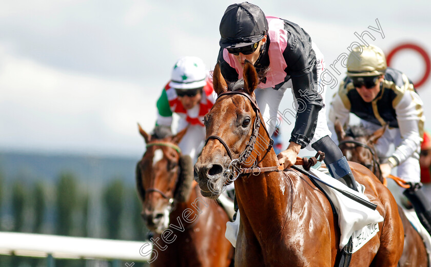 Woodstock-City-0001 
 WOODSTOCK CITY (A Lemaitre) wins The Prix de Chenettes
Deauville 13 Aug 2023 - Pic Steven Cargill / Racingfotos.com