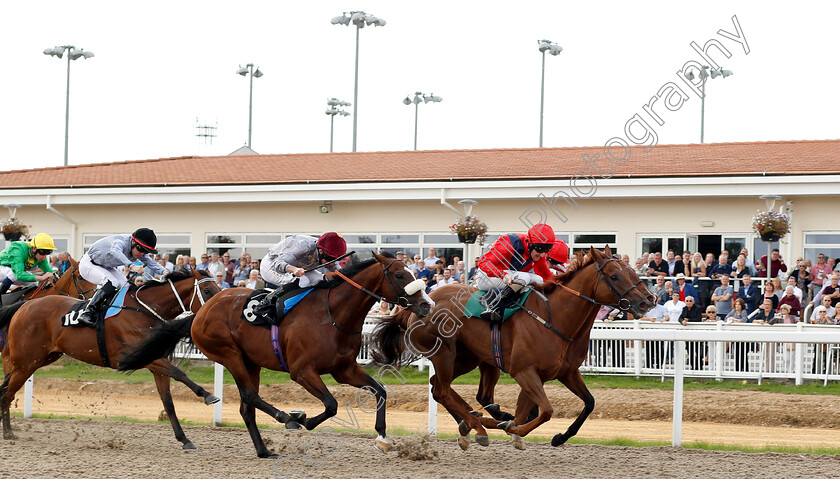 Majboor-0003 
 MAJBOOR (right, Liam Keniry) beats QAROUN (left) in The Old Speckled Hen Handicap
Chelmsford 30 Aug 2018 - Pic Steven Cargill / Racingfotos.com