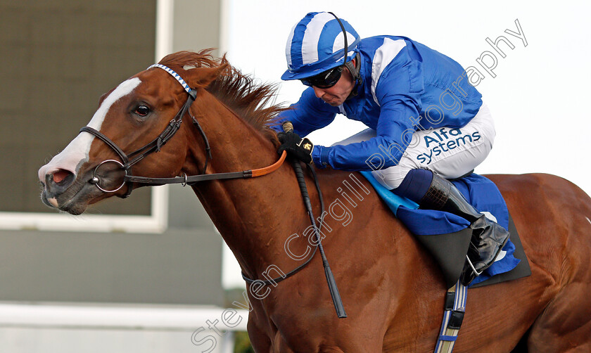 Bayraq-0007 
 BAYRAQ (Jim Crowley) wins The Unibet / British Stallion Studs EBF Novice Stakes
Kempton 6 Oct 2021 - Pic Steven Cargill / Racingfotos.com