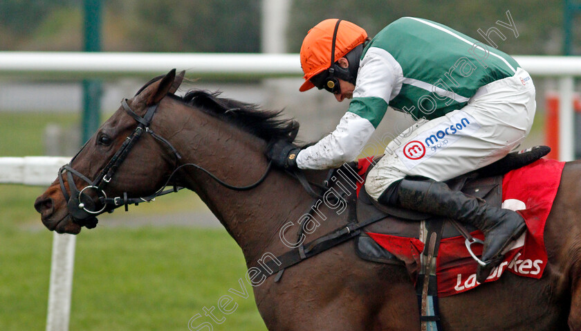 Flash-The-Steel-0004 
 FLASH THE STEEL (Harry Skelton) wins The Get Your Ladbrokes £1 Free Bet Today Handicap Hurdle
Newbury 28 Nov 2020 - Pic Steven Cargill / Racingfotos.com