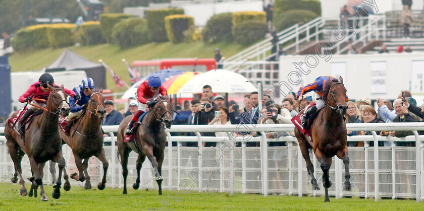 Paddington-0010 
 PADDINGTON (Ryan Moore) beats FACTEUR CHEVAL (left) in The Qatar Sussex Stakes
Goodwood 2 Aug 2023 - Pic Steven Cargill / Racingfotos.com