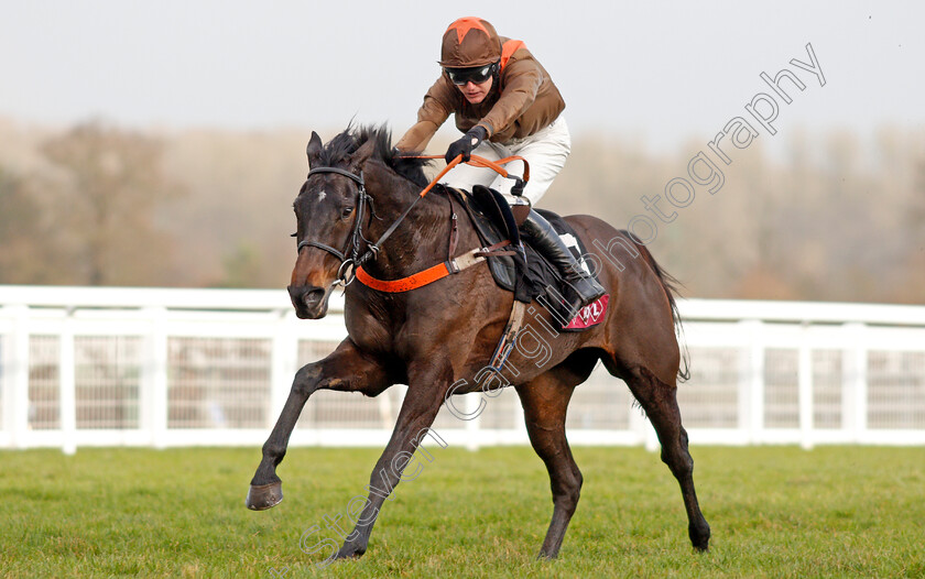 Flowing-Cadenza-0006 
 FLOWING CADENZA (Sean Houlihan) wins The Foundation Developments Noivces Handicap Hurdle
Ascot 21 Dec 2019 - Pic Steven Cargill / Racingfotos.com