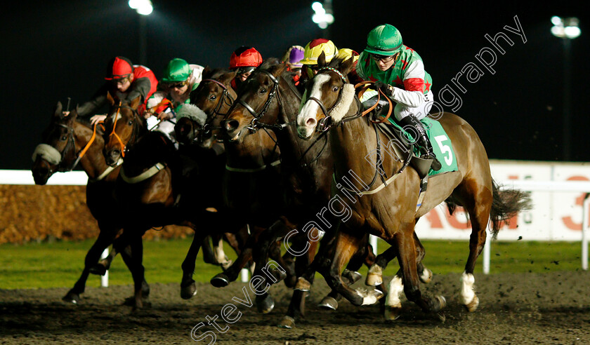 Tigerfish-0004 
 TIGERFISH (Hollie Doyle) wins The 32Red On The App Store Handicap Div2
Kempton 4 Jan 2019 - Pic Steven Cargill / Racingfotos.com