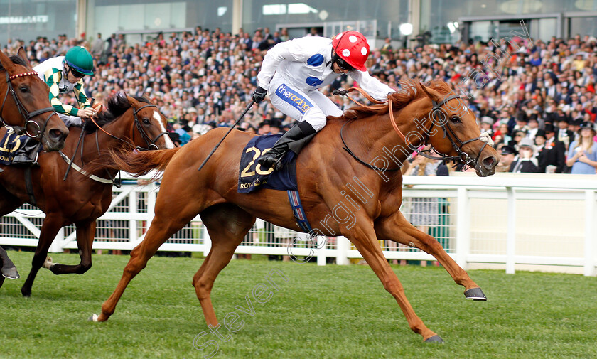 Thanks-Be-0003 
 THANKS BE (Hayley Turner) wins The Sandringham Stakes
Royal Ascot 21 Jun 2019 - Pic Steven Cargill / Racingfotos.com