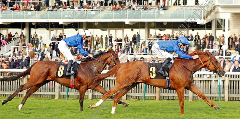 Ghaly-0002 
 GHALY (Daniel Tudhope) beats KING OF CONQUEST (left) in The Racing Welfare Handicap
Newmarket 29 Oct 2022 - Pic Steven Cargill / Racingfotos.com