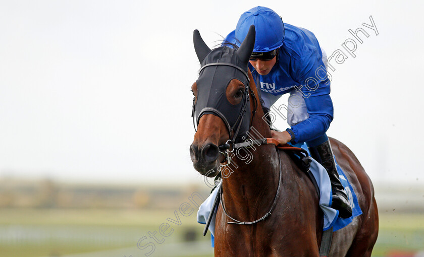 Ghaiyyath-0006 
 GHAIYYATH (William Buick) wins The Masar Godolphin Autumn Stakes Newmarket 14 Oct 2017 - Pic Steven Cargill / Racingfotos.com