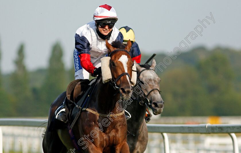 Estrela-Star-0007 
 ESTRELA STAR (Sophie Smith) wins The Taste Newbury Amateur Jockeys Handicap
Newbury 22 Jul 2021 - Pic Steven Cargill / Racingfotos.com