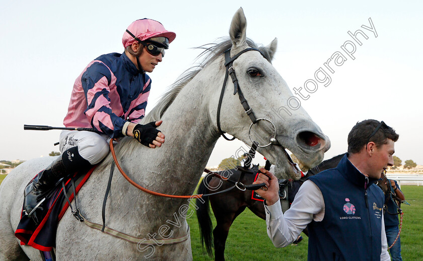 Lord-Glitters-0028 
 LORD GLITTERS (Jason Watson) after The Bahrain International Trophy
Sakhir Racecourse, Bahrain 19 Nov 2021 - Pic Steven Cargill / Racingfotos.com