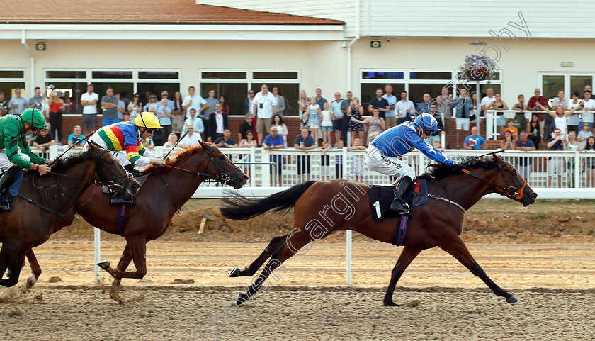 George-0005 
 GEORGE (Jim Crowley) wins The Monster Energy Handicap
Chelmsford 24 Jul 2018 - Pic Steven Cargill / Racingfotos.com