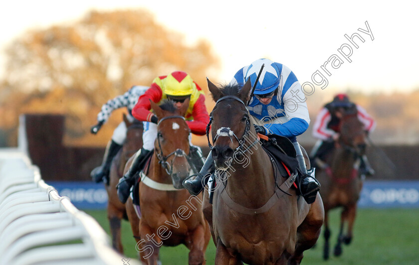 Boothill-0002 
 BOOTHILL (Jonathan Burke) wins The Jim Barry Wines Hurst Park Handicap Chase
Ascot 25 Nov 2023 - Pic Steven Cargill / Racingfotos.com