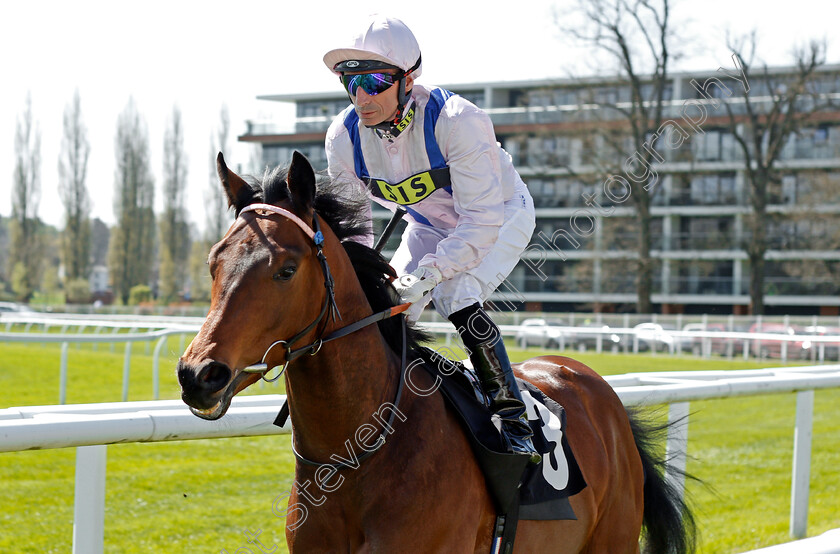 Glory-Fighter-0001 
 GLORY FIGHTER (Gerald Mosse) Newbury 20 Apr 2018 - Pic Steven Cargill / Racingfotos.com