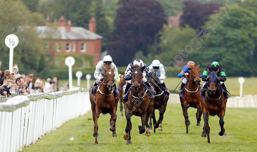 Agravain-0003 
 AGRAVAIN (centre, David Allan) beats STONE COUGAR (left) in The Cottingham Handicap
Beverley 29 May 2019 - Pic Steven Cargill / Racingfotos.com